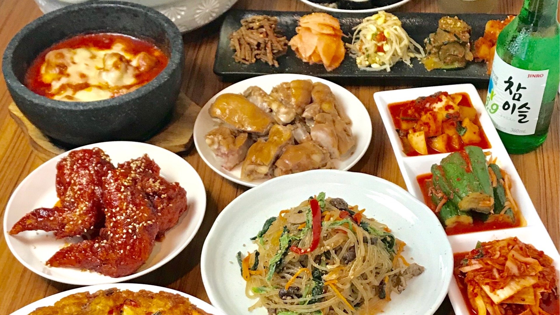 韓国家庭料理 扶餘（プヨ）の料理